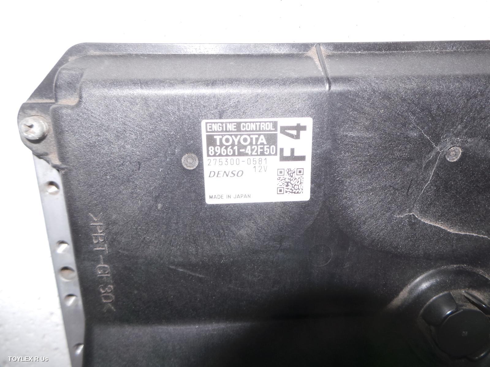 TOYOTA RAV4 2010 Ecu ENGINE ECU, 3.5, 2GR-FE, AUTO T/M, ACA33
