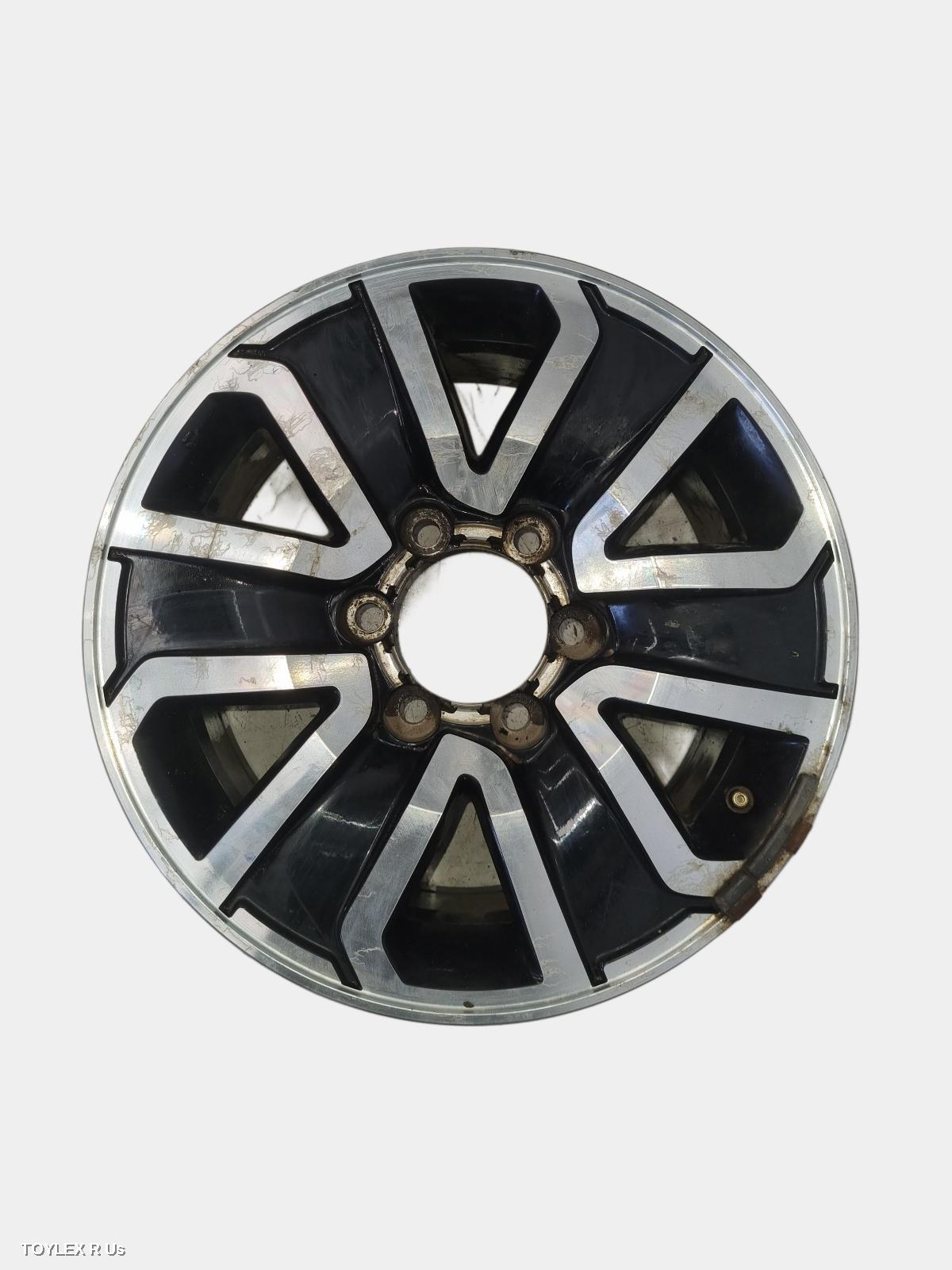 TOYOTA HILUX 2008 Wheel Mag FACTORY, 17X7.5IN, 6 SPOKE, BLACK, TRD