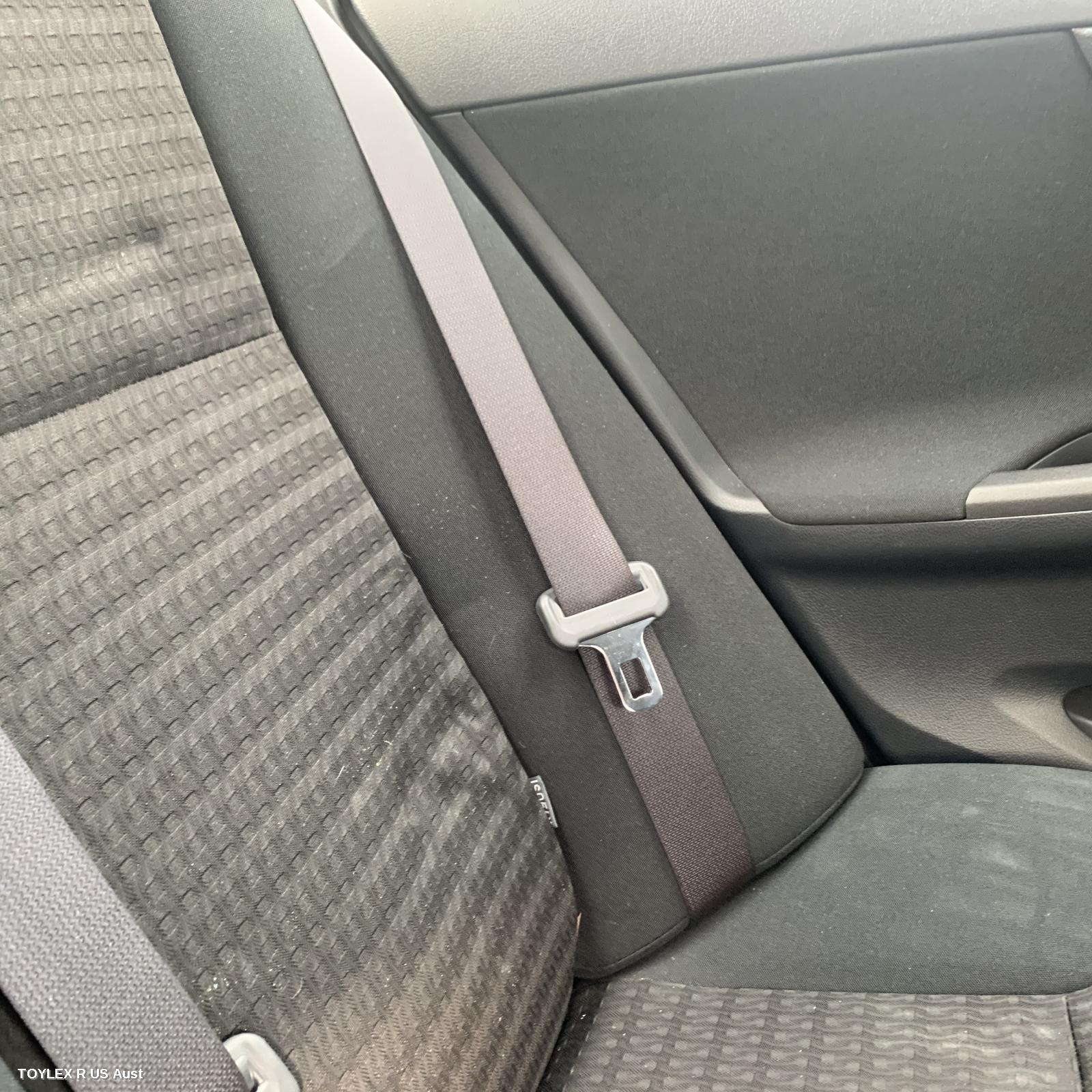 TOYOTA COROLLA 2008 Seatbelt/Stalk LH REAR, SEAT BELT ONLY, ZRE152/153R, SEDAN