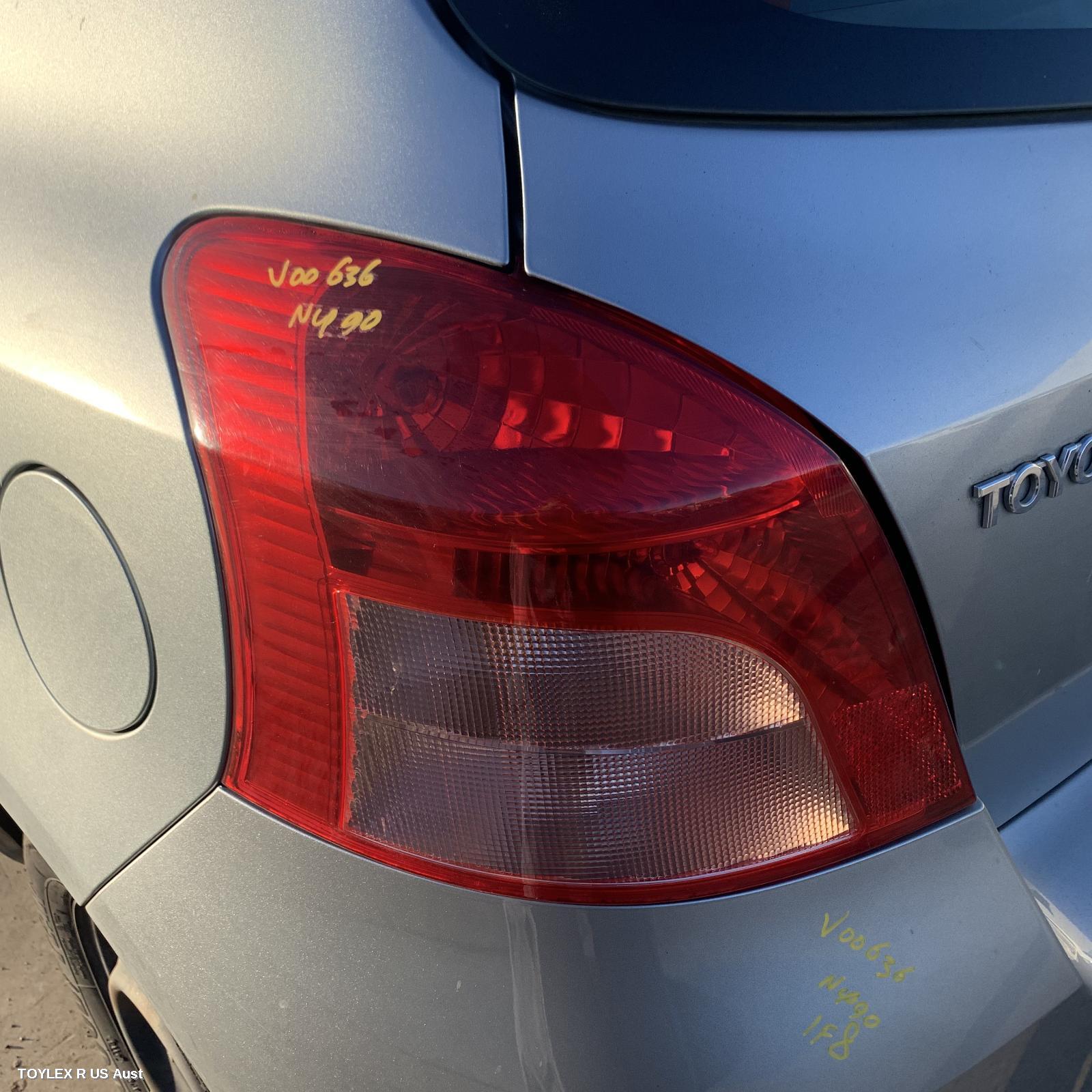 TOYOTA YARIS 2006 Left Taillight NCP9#, HATCH, LENS# 52-142, JAP TYPE, 10/05-08/08 (AUS ONLY)