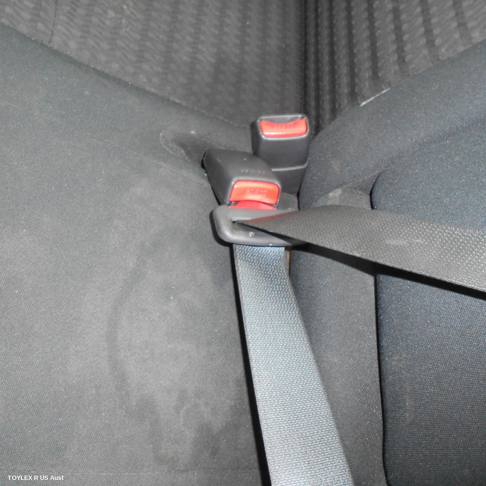 TOYOTA COROLLA 2007 Seatbelt/Stalk CENTRE REAR, SEAT BELT ONLY, ZRE152/153R, SEDAN