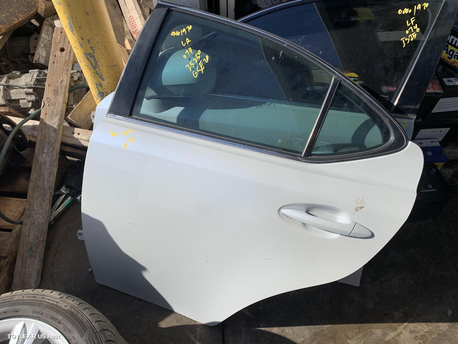 LEXUS IS250/IS250C 2007 Left Rear Door/Sliding IS250/IS350/IS F, GSE20R/GSE21R/USE20R, SEDAN