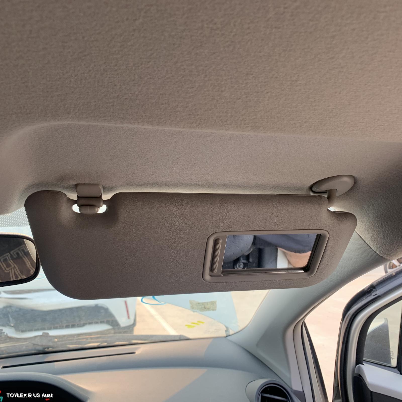 TOYOTA YARIS 2009 Sunvisor NCP9#, RH SIDE