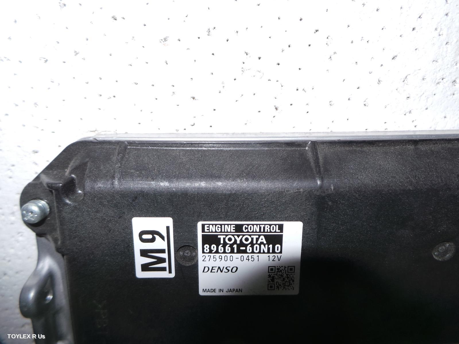 TOYOTA PRADO 2015 Ecu ENGINE ECU, DIESEL, AUTO T/M, P/N 8966160N10, ECU ONLY, 150 SERIES