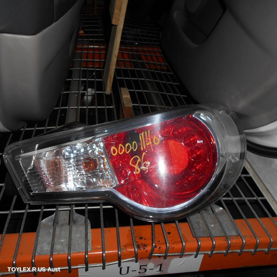 TOYOTA 86 2014 Right Taillight FACTORY, ZN6
