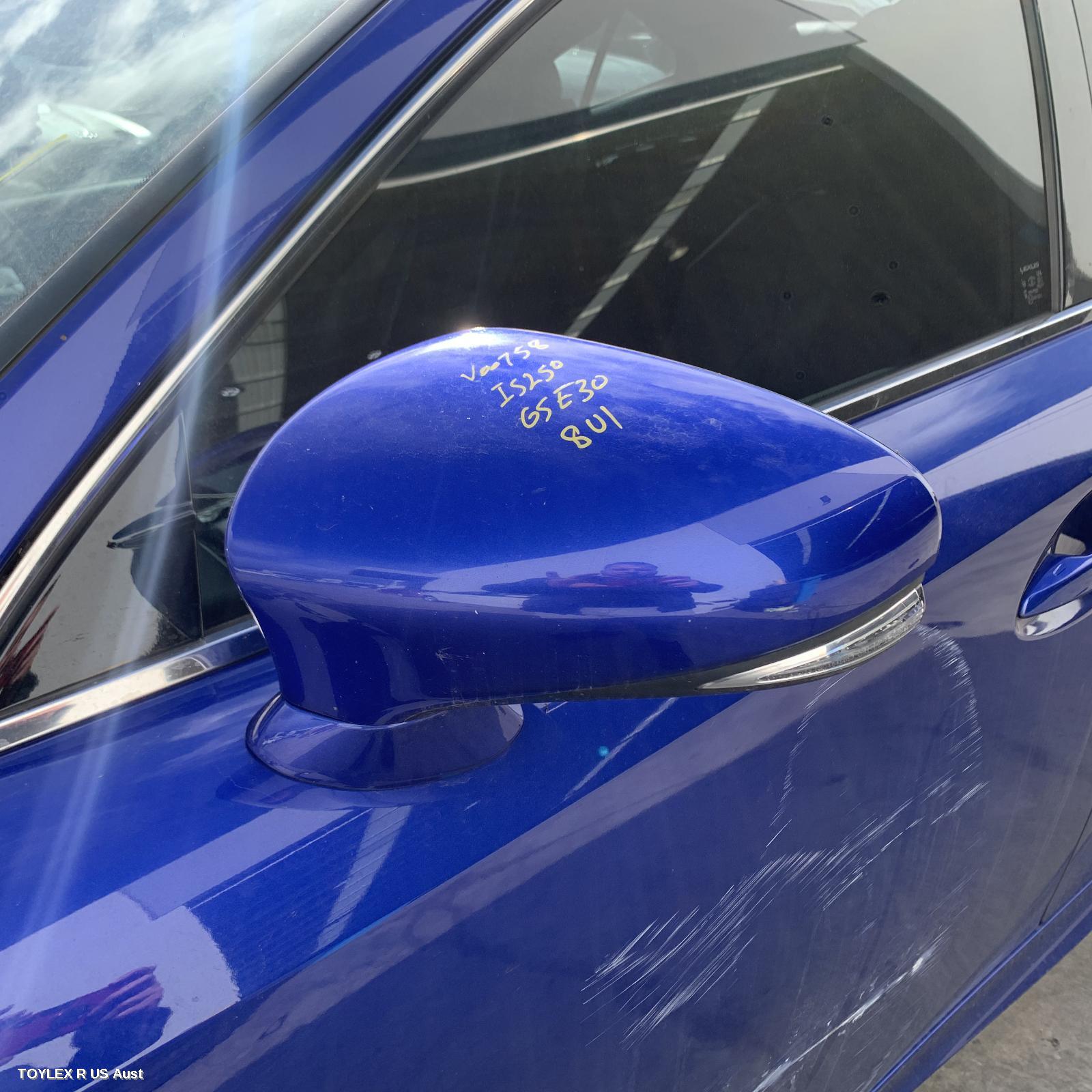 LEXUS IS SERIES 2013 Left Door Mirror XE30, W/ BLIND SPOT TYPE