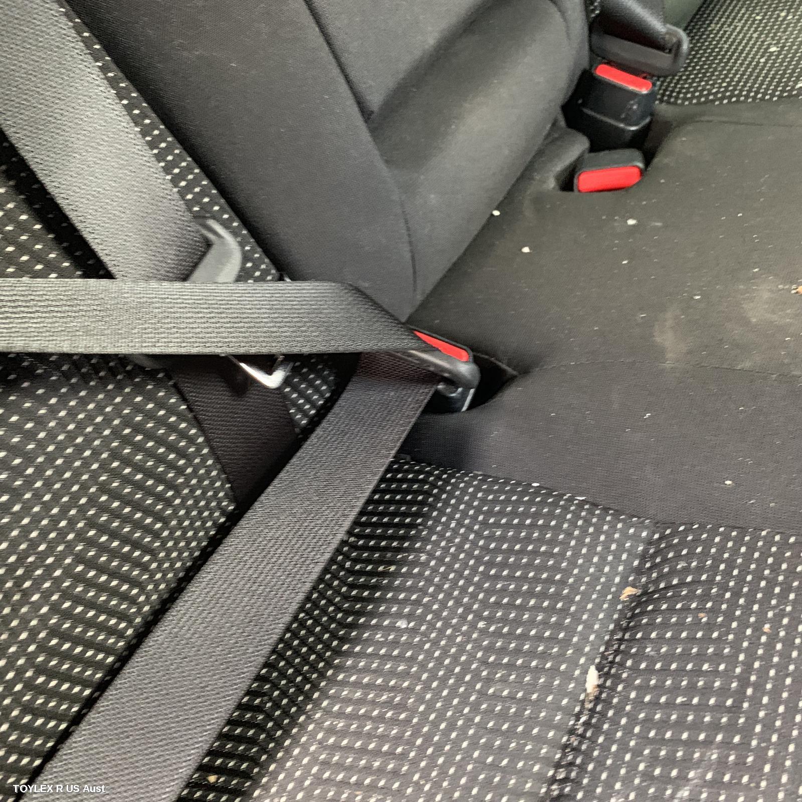 TOYOTA COROLLA 2013 Seatbelt/Stalk RH REAR, SEAT BELT ONLY, ZRE182R, HATCH