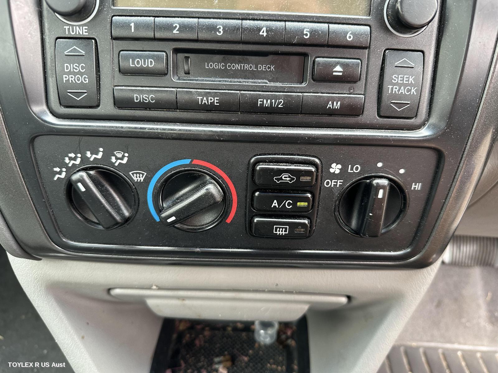 TOYOTA AVALON 2004 Heater/Ac Controls STANDARD CONTROL UNIT, MCX10R