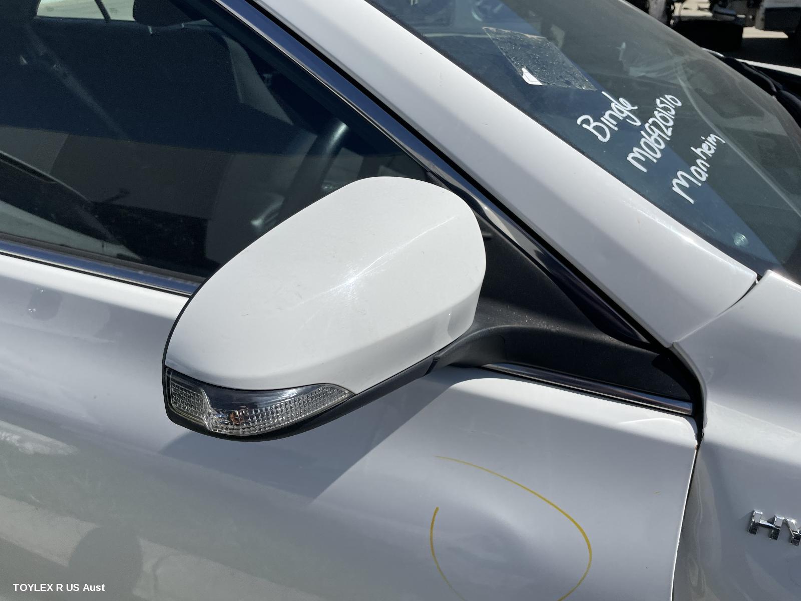 TOYOTA CAMRY 2016 Right Door Mirror ASV50, ALTISE/ATARA S/SX, NON AUTO DIPPING TYPE