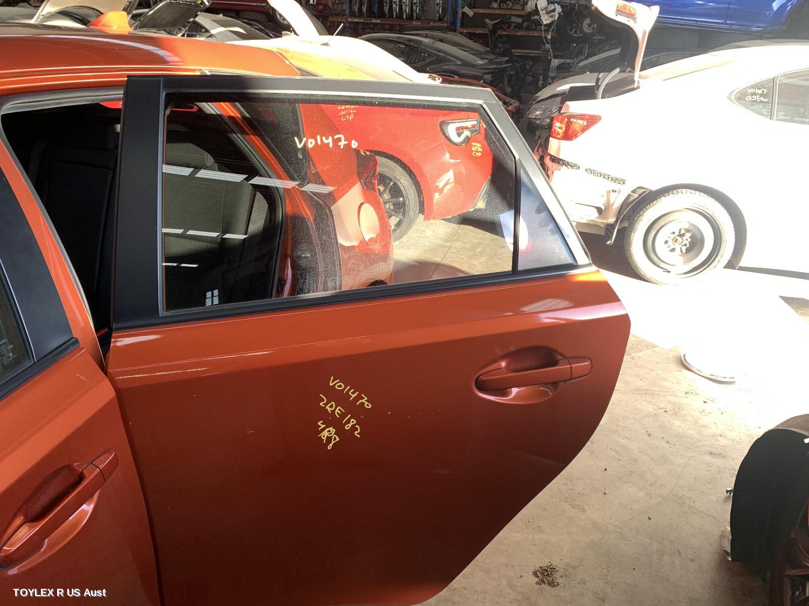 TOYOTA COROLLA 2017 Left Rear Door/Sliding ZRE182R/ZWE186R, HATCH