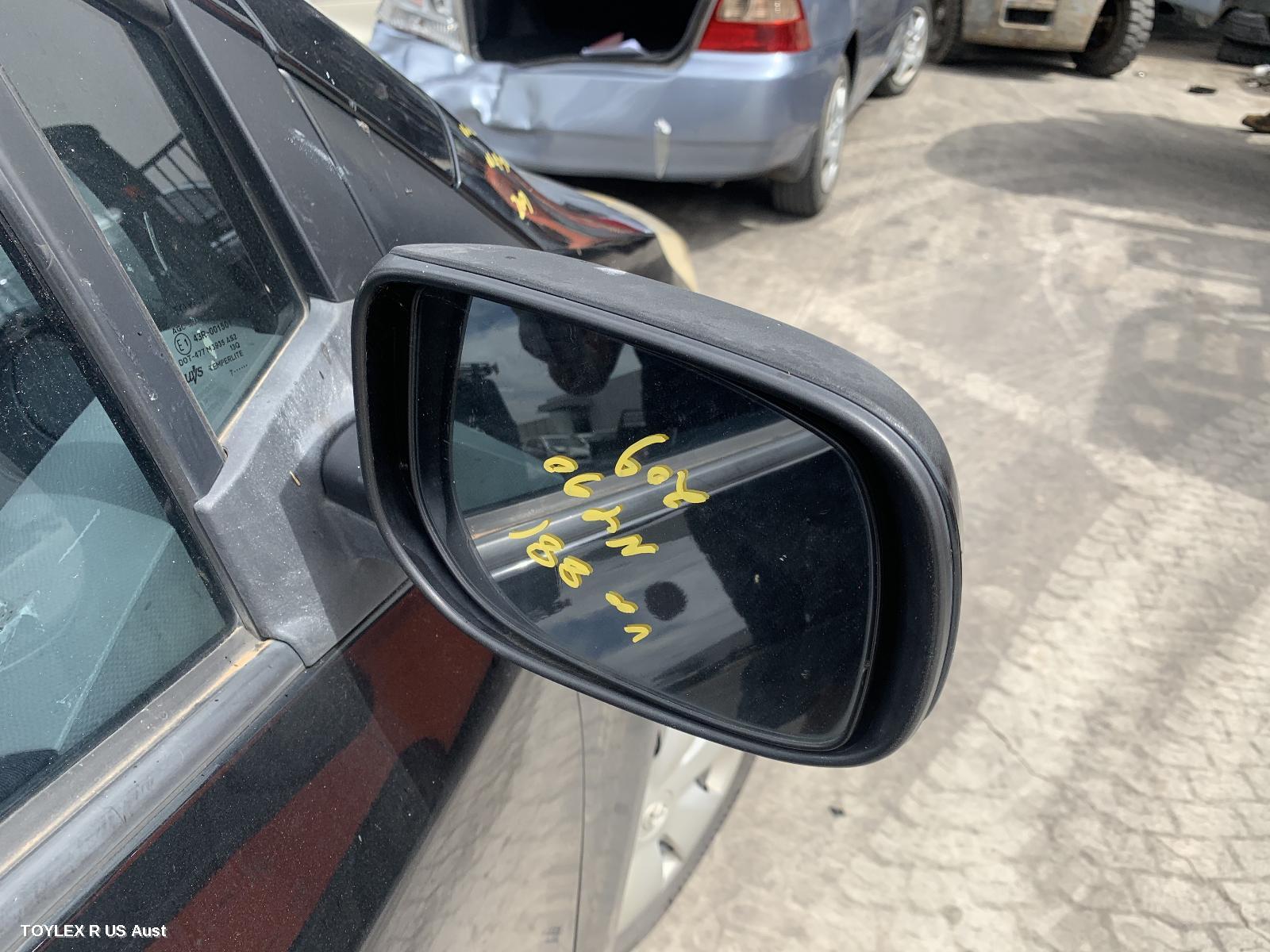 TOYOTA YARIS 2007 Right Door Mirror NCP9#, HATCH, 3 WIRE TYPE, 10/05-07/11 (AUS ONLY)