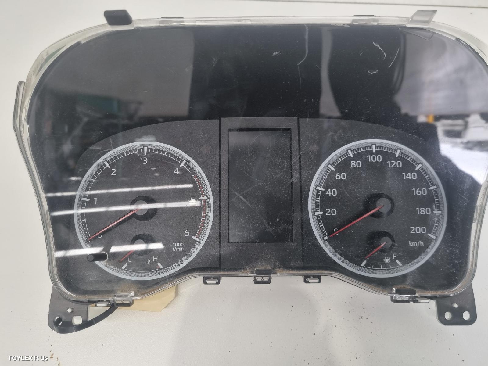 TOYOTA HIACE 2023 Instrument Cluster DIESEL, MANUAL T/M, 300 SERIES