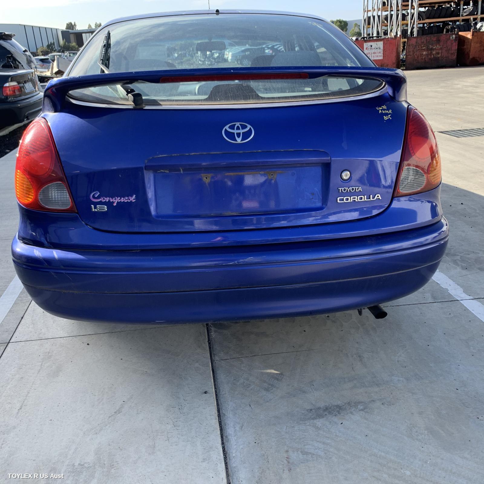 TOYOTA COROLLA 1999 Rear Bumper AE112, SECA/5DR, COMPLETE