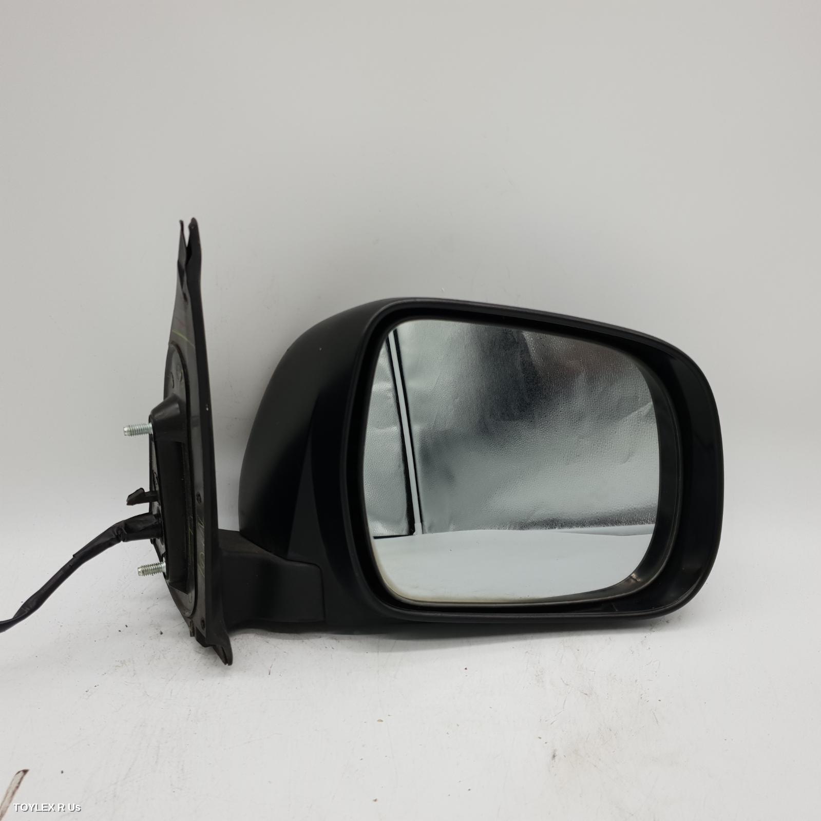 TOYOTA HILUX 2011 Right Door Mirror POWER, BLACK, NON BASE EXTENSION TYPE, 10 PIN PLUG/3 WIRE
