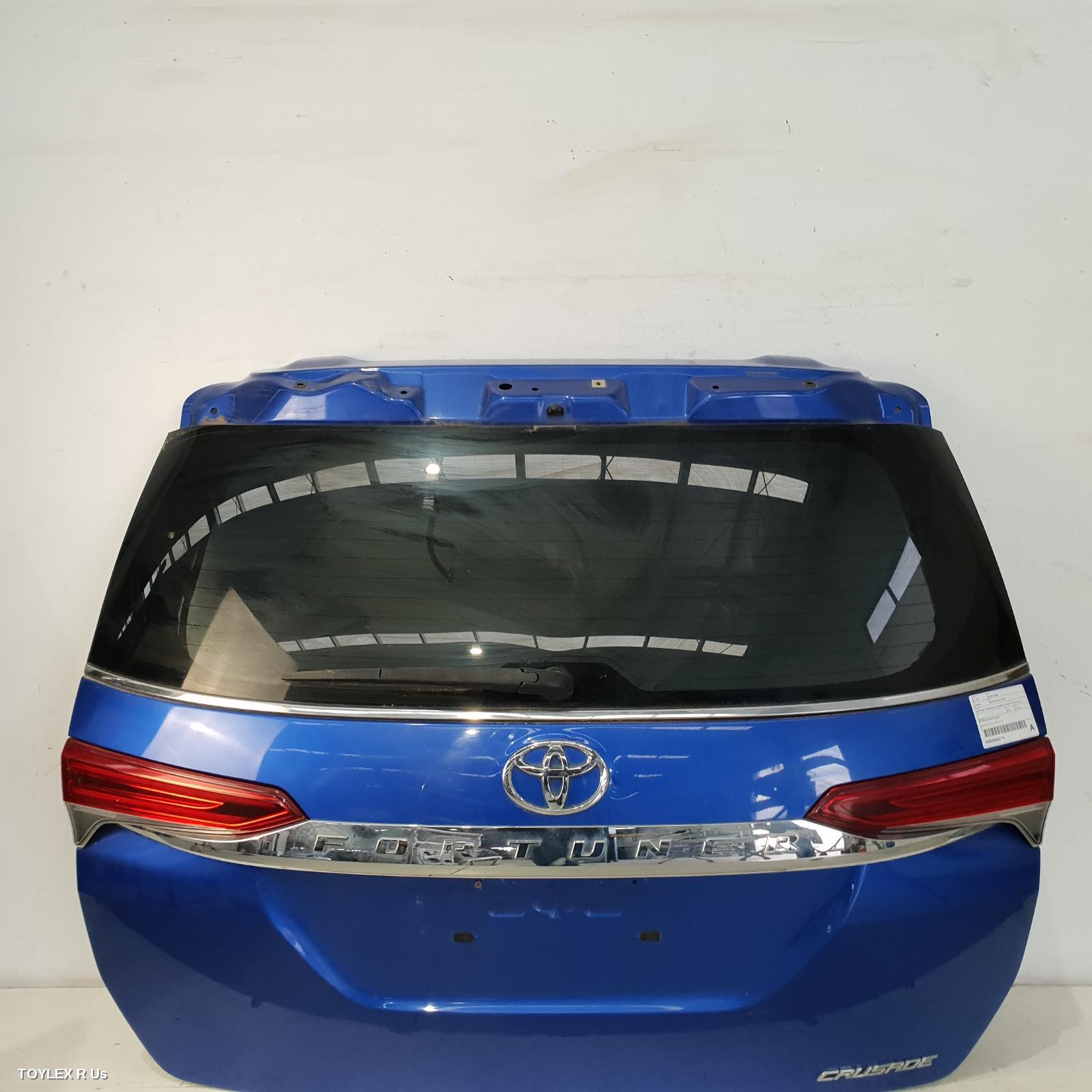 TOYOTA FORTUNER 2016 Bootlid/Tailgate GUN156R, CRUSADE, W/ POWER LIFTGATE TYPE