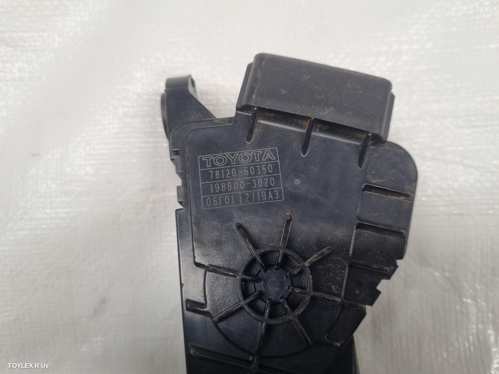 TOYOTA PRADO 2008 Pedal Assembly ACCELERATOR PEDAL, SUIT ALL ENGINE TYPES (EXCLUDING 3RZFE), 120 SERIES